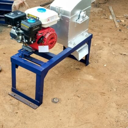 Stainless Steel Hammer Mill with 6.5hp Petrol Engine